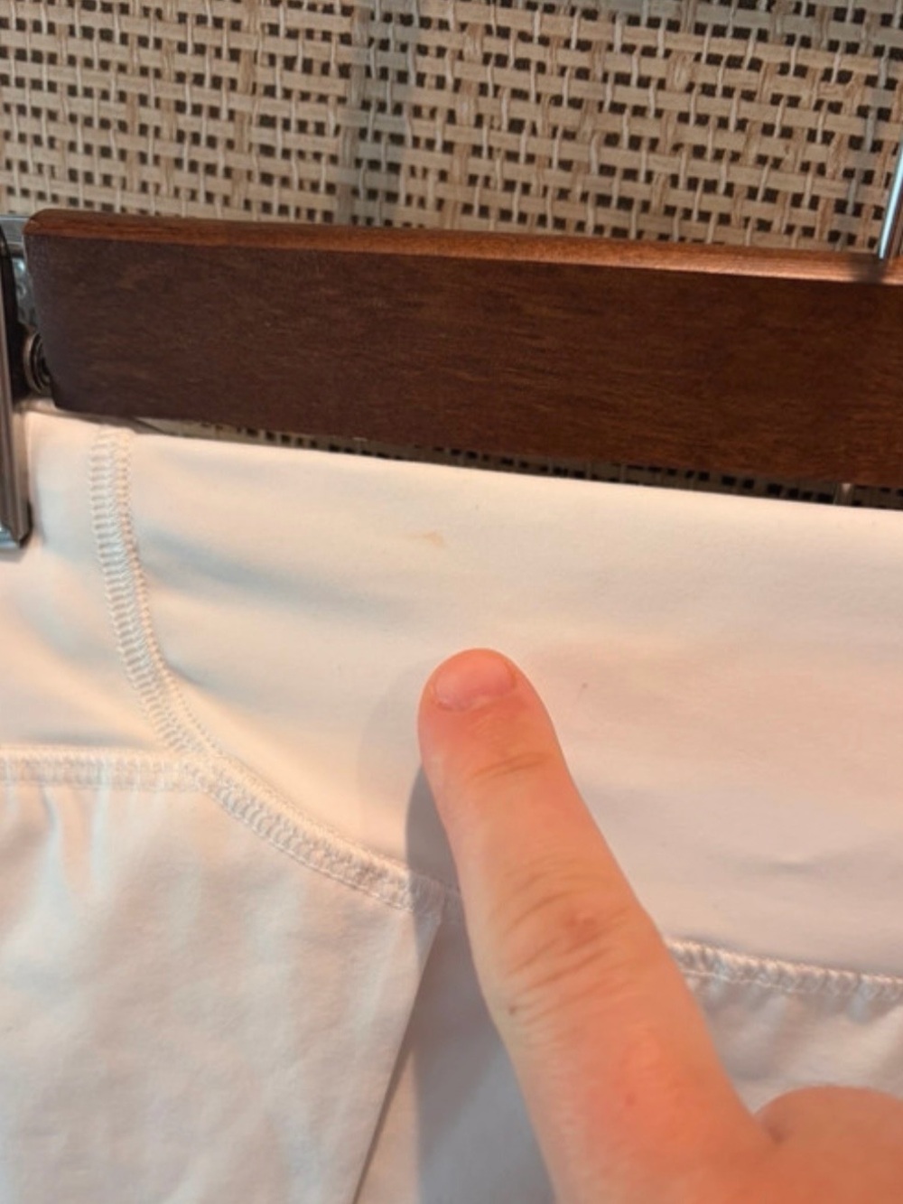Lululemon Fast and Free Reflective Running Shorts | White | Size 14 - Picture 8 of 12